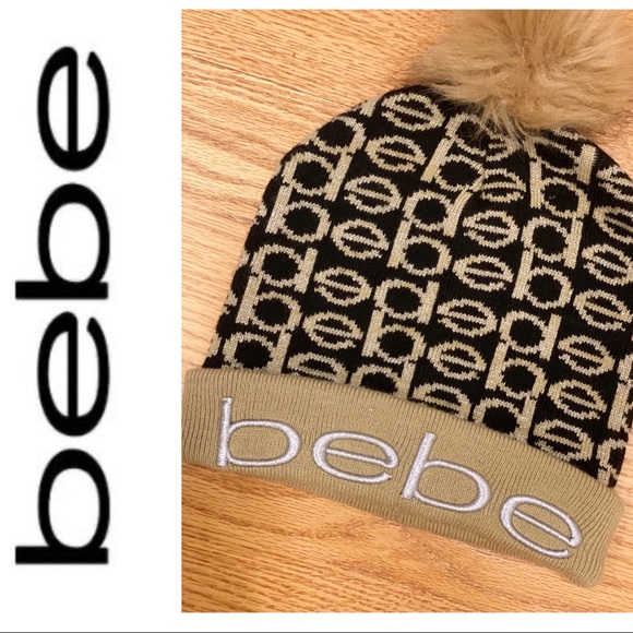 bebe winter hat